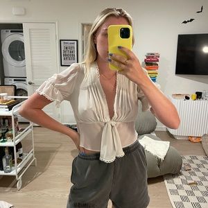 Stone cold fox blouse